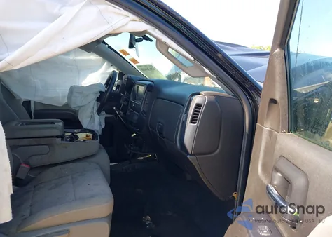 2018 Chevrolet Silverado 1500 Custom из США, поврежденный, VIN 1GCVKPEC1JZ241221